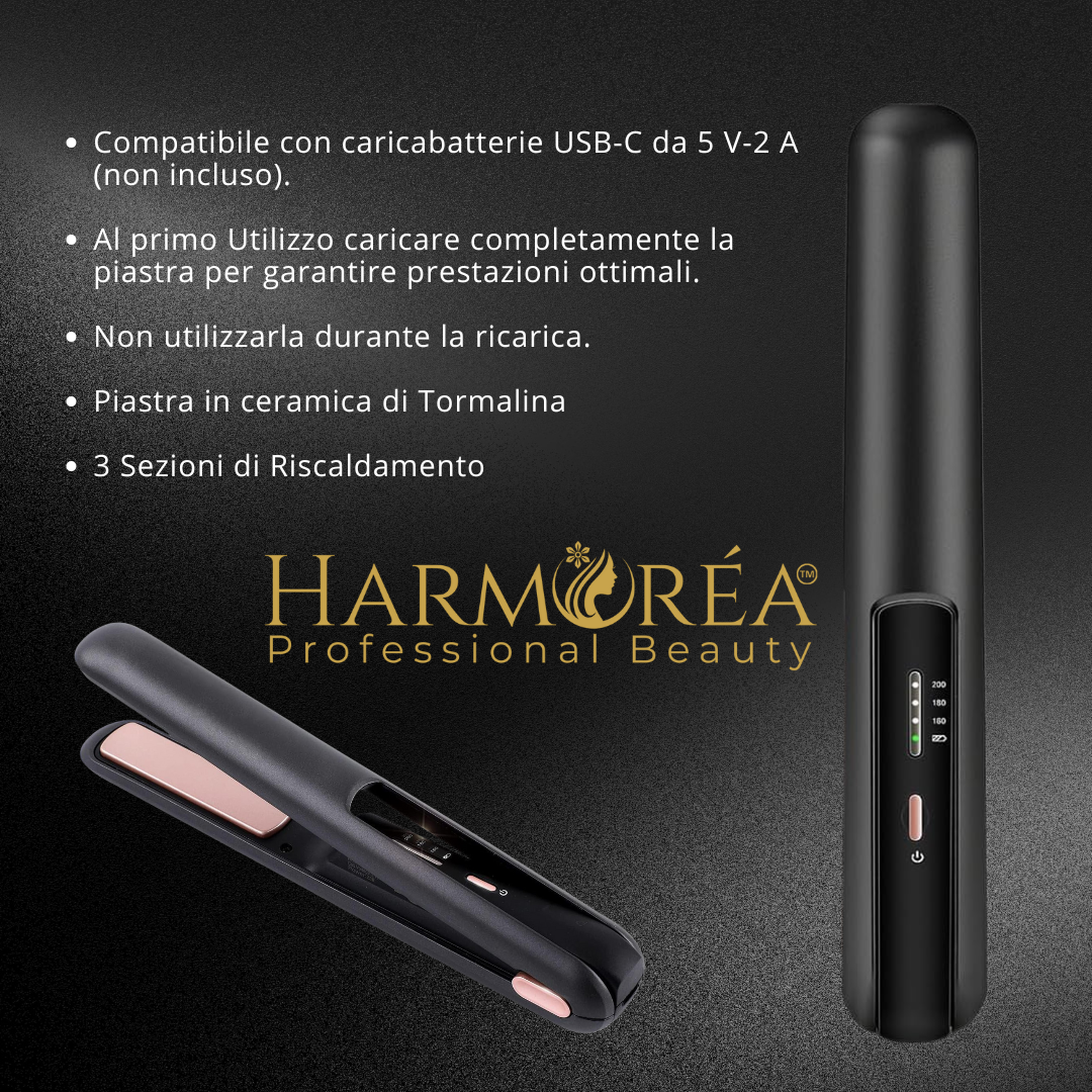 Piastra Lisciante per capelli USB Harmoréa™