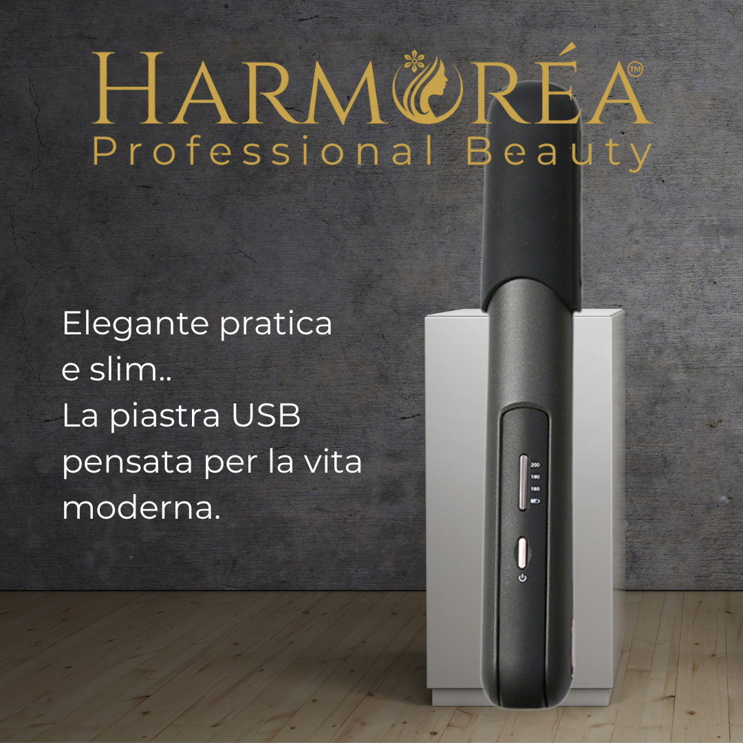 Piastra Lisciante per capelli USB Harmoréa™