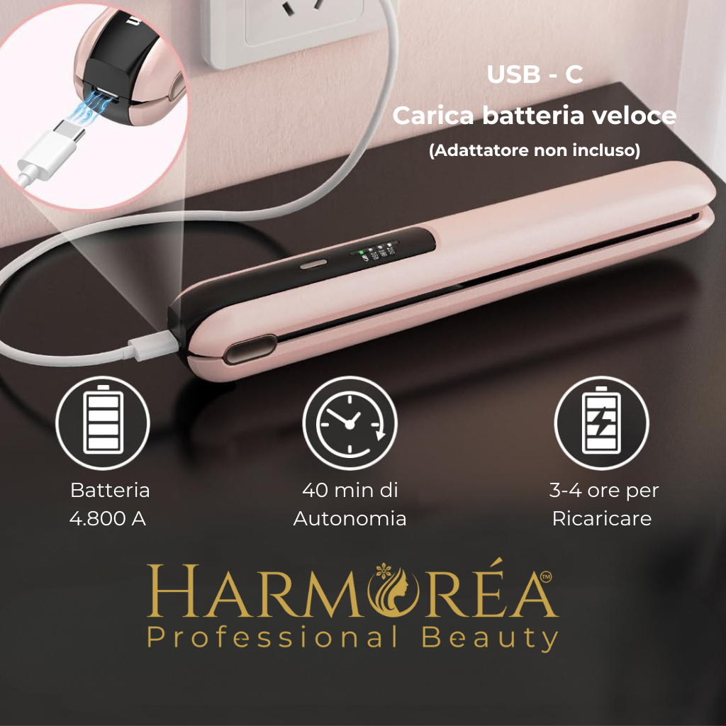 Piastra Lisciante per capelli USB Harmoréa™
